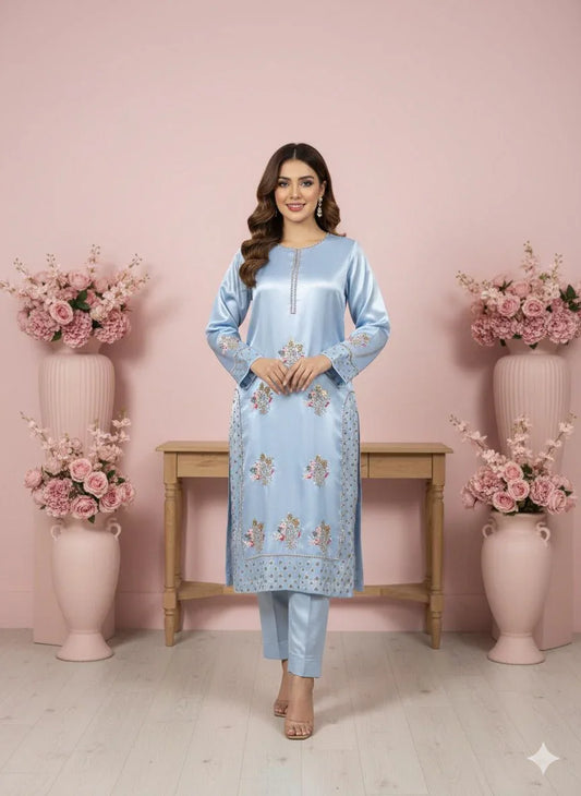 Ice Blue Muse hand made